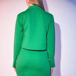 STREET 9 Self Design Coat With Skirt image 5