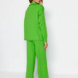 Trendyol Shirt Collar Top & Trouser image 3