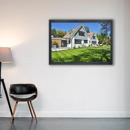 generic Beautiful House Scenery Photo Frame For Wall Mounted Painting (10 * 14 Inches)480 image 3
