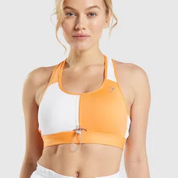 Gymshark Colourblocked Workout Bra - Full Coverage Lightly Padded-picture-36