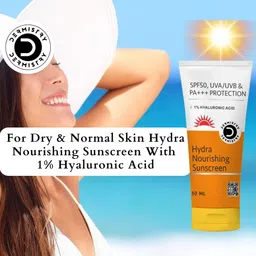 Vigini 1% Hyaluronic Acid Ultra Hydrating Sunscreen Dry Skin SPF50 UVA UVB PA+++ image 4