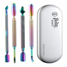 Beaute Secrets Unisex Cuticle Pusher Kit Dual End Nail Gel Polish Removal Pushers-picture-38