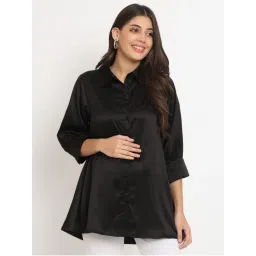 Angloindu Black Maternity Shirt-picture-13