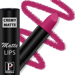 PERPAA Long Lasting & Waterproof Creamy Matte Lipstick With Vitamin E - Pink Berry 71-picture-16