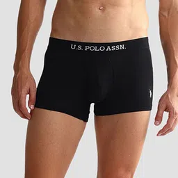 U.S. Polo Assn. Pack Of 2 Men Mid-Rise Trunks OET12-GZ0-P2 image 2
