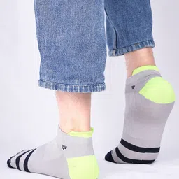 FOOTPRINTS Pack Of 3 Patterned Ankle-Length Socks image 2