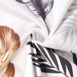 FABINALIV Floral 300 TC Cotton 1 Single Bedsheet with 1 Pillow Cover image 5