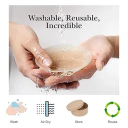 belaro (2 Pair Reusable Silicone Nipple Covers, Beige, Adhesive, Waterproof, Invisible Under Clothing image 5