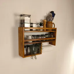 symplify Eleanor Wooden Kitchen Storage Rack image 4