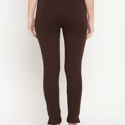 TAG 7 Pack of 2 Orange & Brown Ankle-Length Leggings image 4