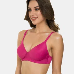 Tweens Pink T-shirt Bra Heavily Padded-TW-91570-3PC-DPK image 4