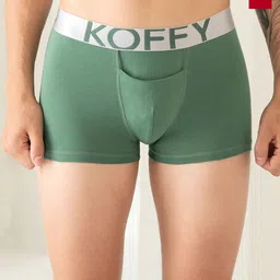 KOFFY Pack Of 2 Cotton Mid-Rise Trunks KOFFY_KI24_TGRD_GN_2PC-picture-37
