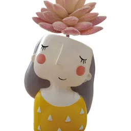 Garden Deco Pink Succulent Artificial Flower-image-38