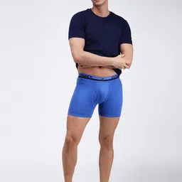 AMUL COMFY Pack Of 4 Pure Cotton Trunks AC-LPTROE-SKY-S-4PC image 5