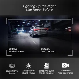 IZI Drive 4K and 5MP Dash Camera with Advanced Parking Mode (Black) image 4