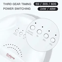 CLS-UV Nail Curing Lamp LED Manicure Nail Dryer for UV Gel LED Gel Nail Machine with Infrared Sensor SUNONE Professional 48W image 3