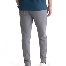 damensch Men’s Regular Fit Ottoman Joggers | Stylish Joggers for Casual Wear image 5