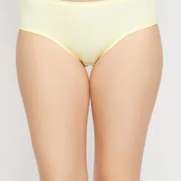 Curves By ZeroKaata Pack Of 4 Assorted Solid Cotton Briefs CZMLPO4ALIPTY46 image 2