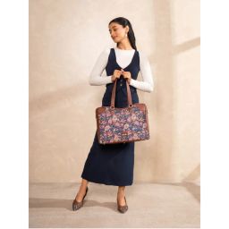 Zouk Paisley Print Conference Office Tote Bag-picture-18