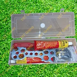 TRT Greno Quick Repair Cycle Tubular tyre 'Burst and Puncture' Repairing Complete kit and Tool of 60 Piece in Box image 2