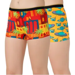 Bummer Womens Printed Micro Modal Boyshorts Panties Combo (Pack of 2)-picture-22