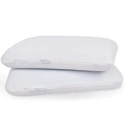 SLEEPSIA Memory Foam Pillow - Standard Cervical Orthopedic Pillow For Shoulder & Neck Pain Pack Of 2-image-25