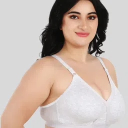 FUNAHME Non Padded Full Coverage All Day Comfort Cotton T-shirt Bra image 4