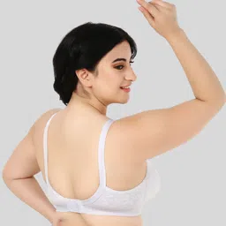 FUNAHME Non Padded Full Coverage All Day Comfort Cotton T-shirt Bra image 2