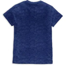 CODEZ Boys Pack of 2 Typography Printed Cotton T-shirts image 2