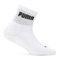 Puma Men Patterned Cotton Above Ankle-Length Quarter Socks image 1
