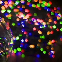 ENORMITY Blue Rice Shape String Lights image 4