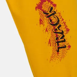 KiddoPanti Boys Pack Of 2 Printed Pure Cotton Joggers image 4