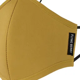 FLYING BERRY Pack Of 3  Pure Cotton 3-Ply Anti Pollution Multi Layers Washable Face Mask image 5