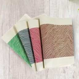 UniKart Blue & White 4 Pieces Printed Table Placemats image 3