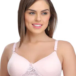 Eve's Beauty Laced Non-Wired Lightly Padded Seamless Bralette Bra With All Day Comfort-picture-21