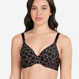 shyaway Pack of 3 Printed Medium Coverage Lightly Padded T-shirt Bra-All Day Comfort image 2