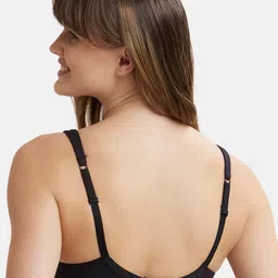 Jockey Wirefree Padded Cotton Full Coverage Lounge Bra with Included Bra Pouch-FE57 image 4