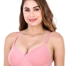 Piylu Pack Of 3 Full Coverage Heavily Padded Seamless Cotton Bra-All Day Comfort image 4