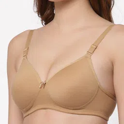 Floret Pack of 2 Heavily Padded Non-Wired Seamless All Day Comfort Push-Up Bra image 4