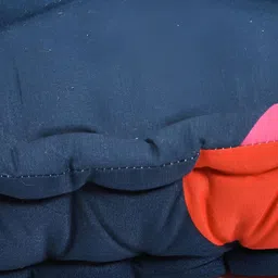 RRC Blue & Red Printed Square Chair Pad image 3