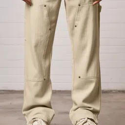 Maniac Men Baggy Fit Cotton Track Pants-image-19