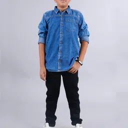 KiddoPanti Boys Shirt with Trouser-picture-52