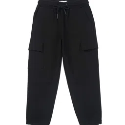 My Milestones Boys Mid-Rise Cotton Cargo Joggers-image-93