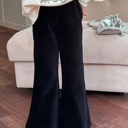 LULU & SKY Girls High Rise Flared Trouser-picture-17