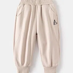 StyleCast Boys Beige Mid-Rise Joggers-picture-7