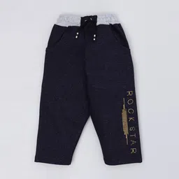 Nottie Planet Boys Typography Printed Mid Rise Regular Fit Cotton Track Pants-picture-12