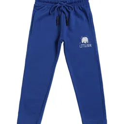 DYCA Boys Blue Solid Cotton Track Pant-image-99