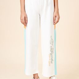 Coolsters by Pantaloons Girls Mid-Rise Typography Printed Pure Cotton Track Pant-picture-44