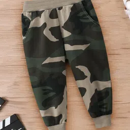 INCLUD Boys Camouflage Printed Relaxed-Fit Mid Rise Joggers-picture-25