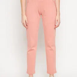 MADAME M SECRET Women Pink Solid Track Pants-picture-20